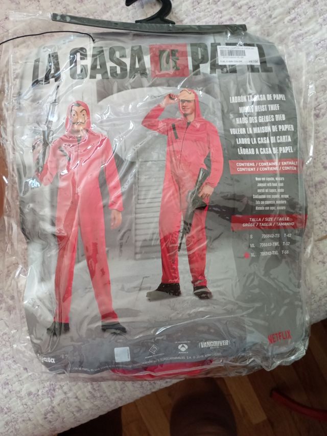 Disfraz ladrón la casa de papel Negociable