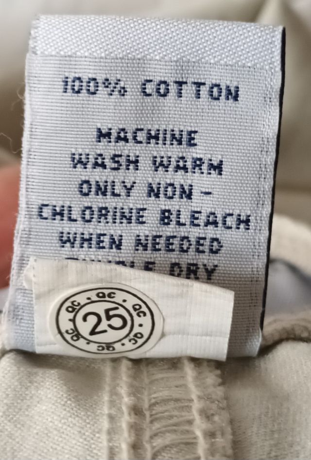 Pantalón GAP bolsillos laterales Beige W34x34