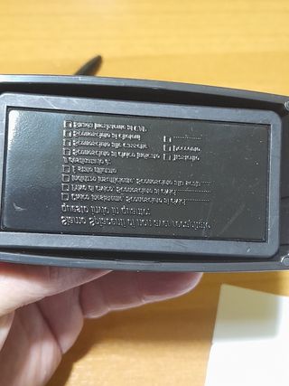 TIMBRO DI TESTO RETTANGOLARE COLOP EOS 50 USATO