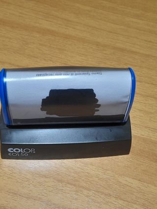 TIMBRO DI TESTO RETTANGOLARE COLOP EOS 50 USATO