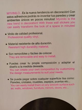 Vinilo decorativo. Diseño ColgadorNAVIDAD