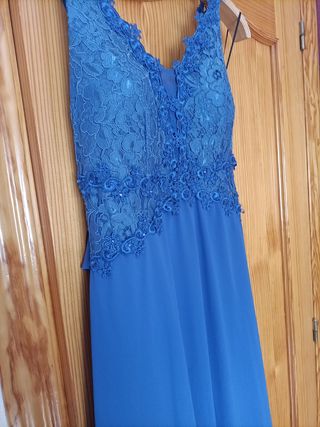 Vestido largo boda fiesta 