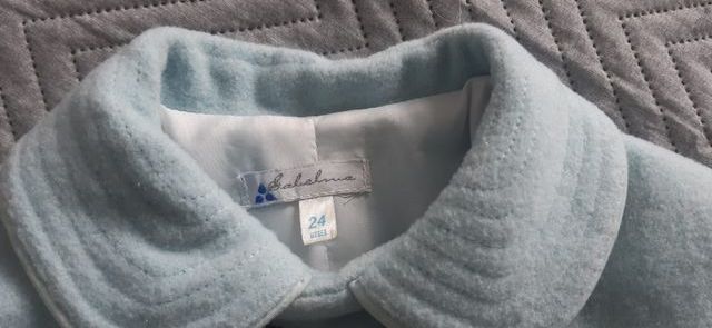 Abrigo de paño bebé