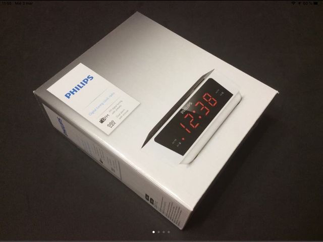 Radiodespertador Philips 