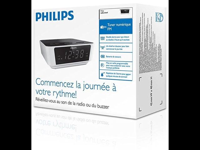 Radiodespertador Philips 