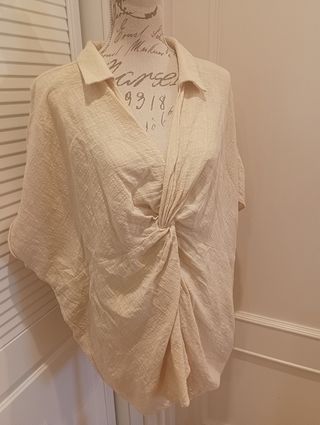 CAMISA ZARA NUEVA, T-S