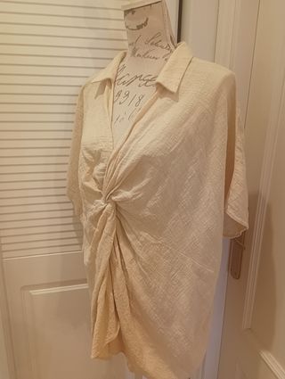 CAMISA ZARA NUEVA, T-S