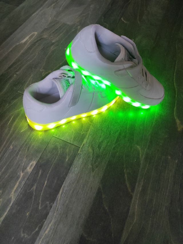 Zapatillas de luces