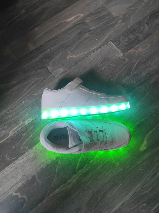 Zapatillas de luces