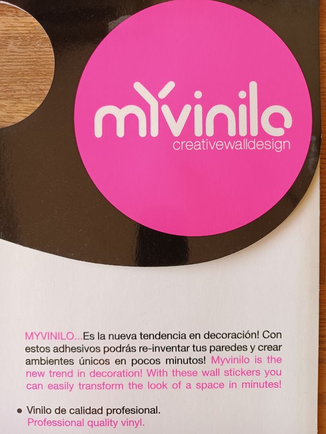 Lote 6 Vinilos decorativos