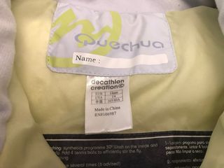 Chaqueta de invierno quechua