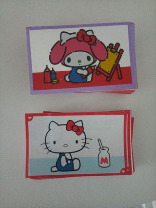 0.10cts. Cromos Hello Kitty.