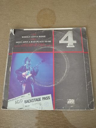 VINILO SINGLE 7' AC/DC