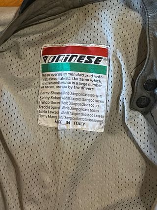 Mono de piel DAINESE