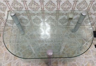 Mesa de cristal TV