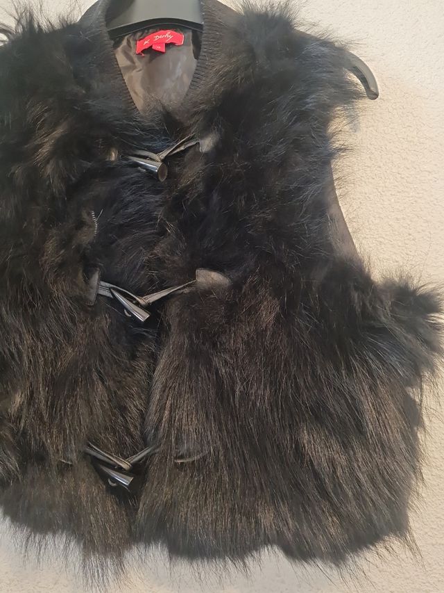 Chaleco de  piel   T/ M  *DERHY