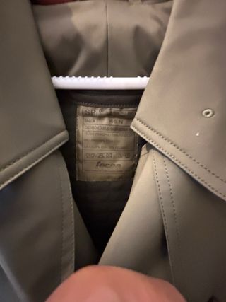 Gabardina oficial del E.T.