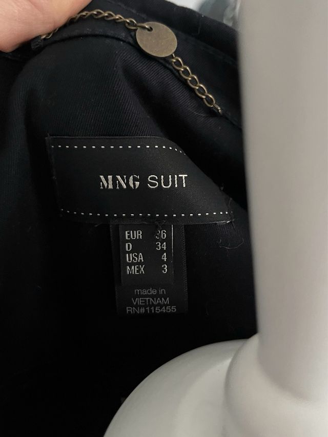 Blazer de Mango azul marino Talla S