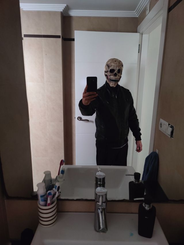 Máscara Halloween Calavera