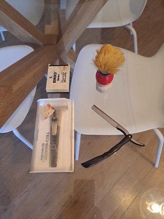 Vintage Set da barba Gallette TECHMATIC