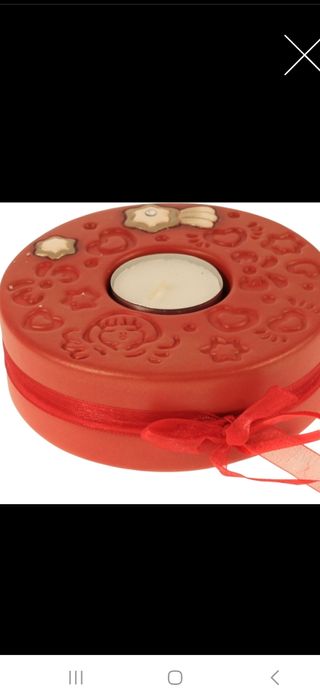 Porta candela natalizio thun