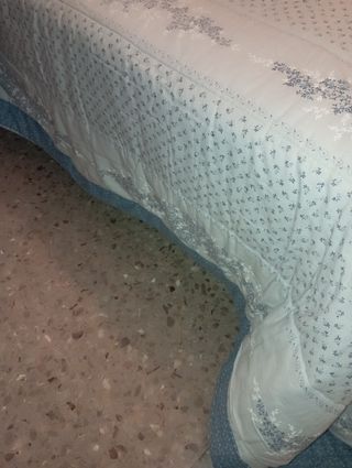 Edredón reversible cama matrimonio