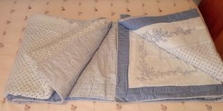 Edredón reversible cama matrimonio