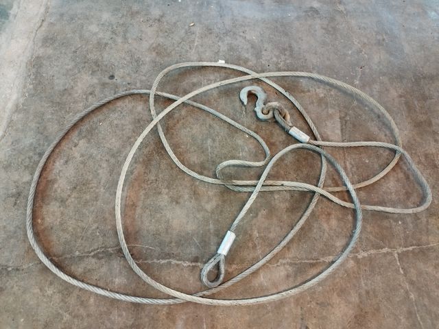 Cable de aluminio para remolque etc..