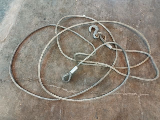 Cable de aluminio para remolque etc..