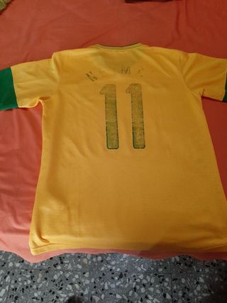 Camiseta de fútbol de Brasil
