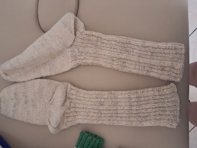 Calzini adulto invernali di lana pura 