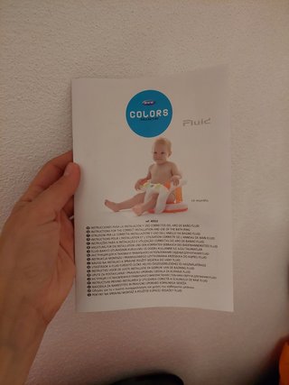 Asiento para bañera bebe