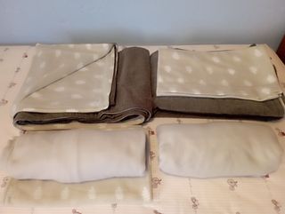 2 fundas nórdicas tela polar, cama 90 cm