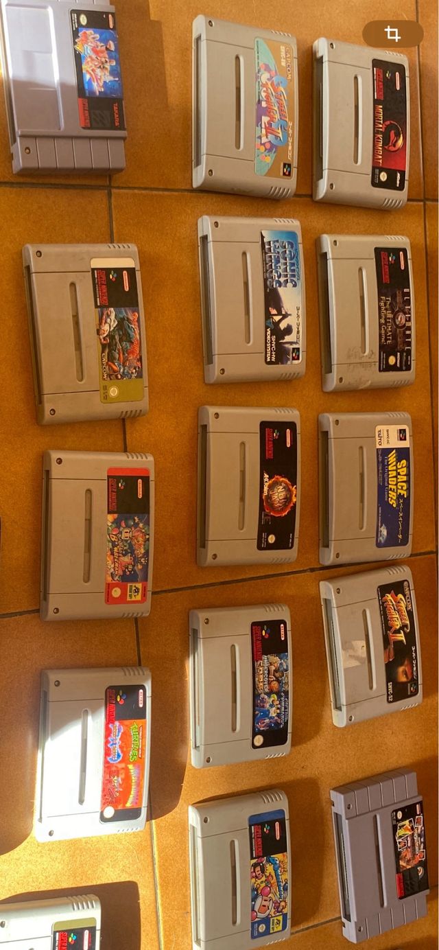 Juegos snes mega drive game boy