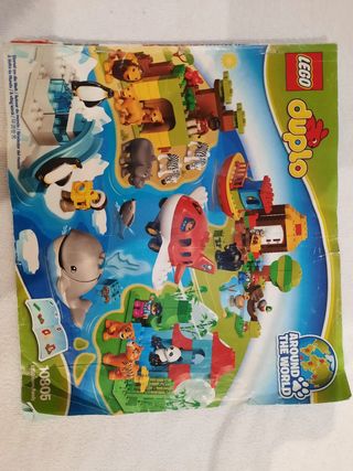 DESCATALOGADO Alrededor del mundo Lego Duplo