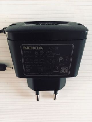 Cargador nokia fino AC-3E