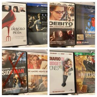 Vari dvd anche in lingua spagnola