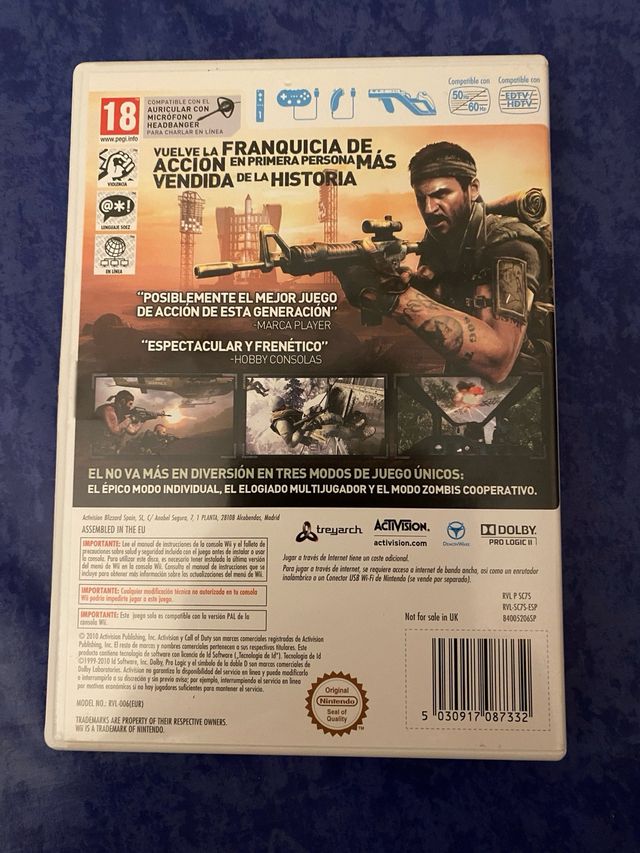 Call of Duty Black Ops per Wii