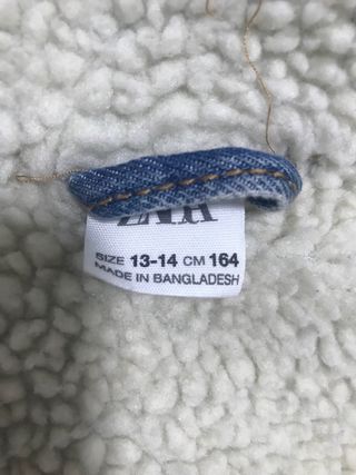 Chaqueta vaquera niño