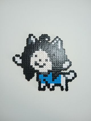 Hama beads Temmie Undertale