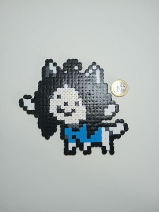 Hama beads Temmie Undertale