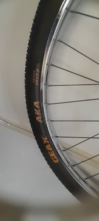 Rueda delantera completa