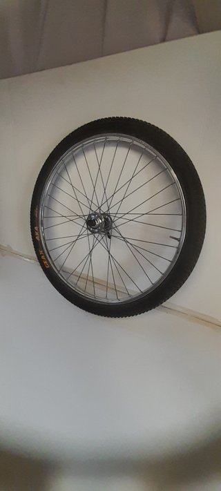 Rueda delantera completa
