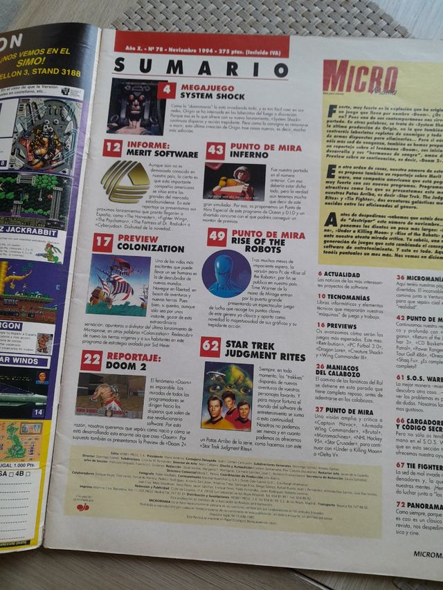 REVISTA MICROMANÍA N°78