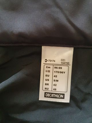Cortavientos mujer decathlon 42