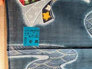 Pañuelo japonés teñido de Aizome Nuevo