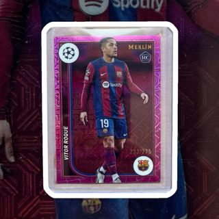 VITOR ROQUE /275 FCB BARCELONA TOPPS ROOKIE