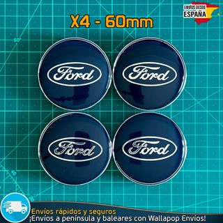 Tapacubos Ford 60mm X4 Cubrebujes Tapas Llantas