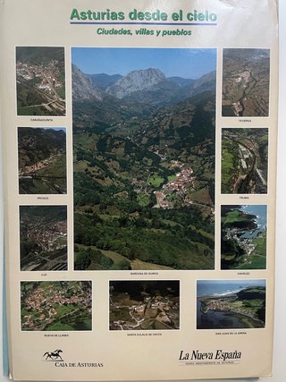 Fotografías láminas Asturias desde el cielo
