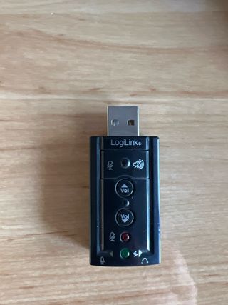 Tarjeta de sonido externa loglink